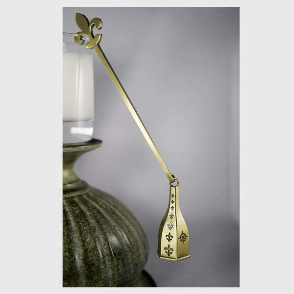 Wave Fleur De Lis Candle Snuffer